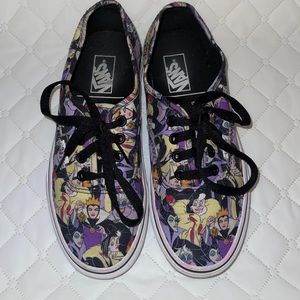 Size 7 Disney Villain Vans